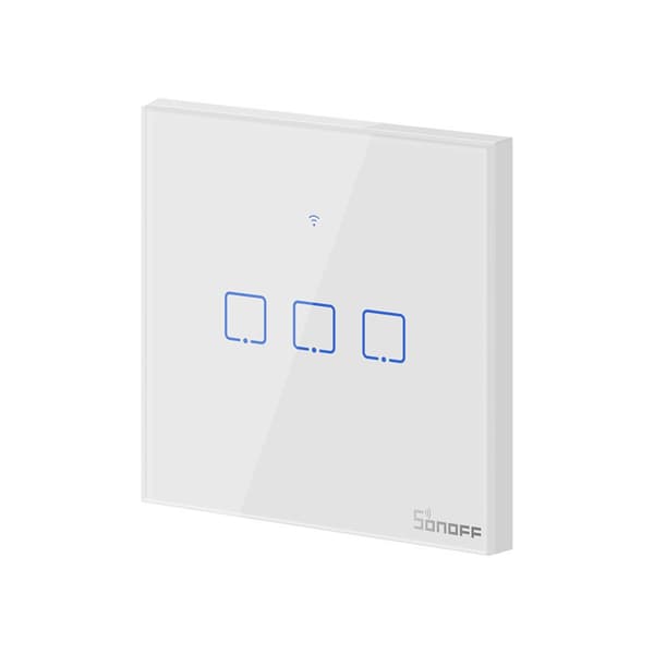 Smart Switch WiFi Sonoff T0 EU TX (3-kanavainen)