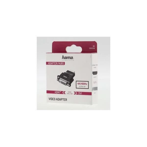 Videoadapter, HDMI™-kontakt - DVI-port, Ultra-HD 4K