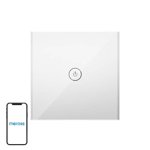 Smart Wi-Fi kaksikanavainen seinäkytkin Meross MSS550 EU (HomeKit)