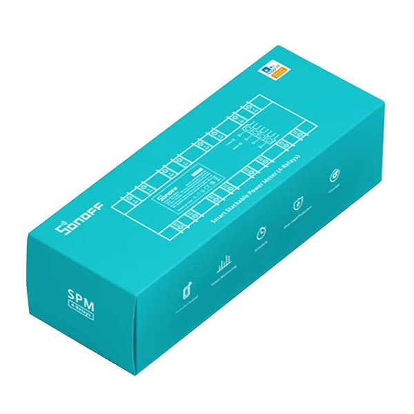 Älykytkin Sonoff SPM-4Relay 4 x 20A WiFi