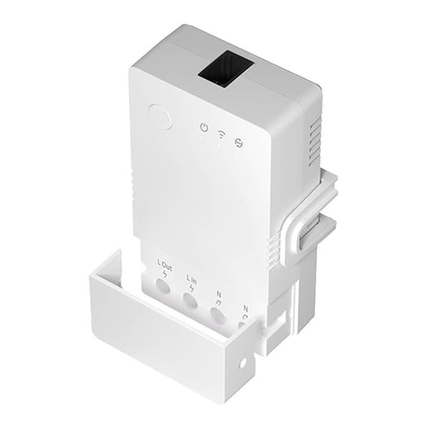 Smart WiFi temperatur- og fugtovervågningskontakt Sonoff THR320 TH Origin
