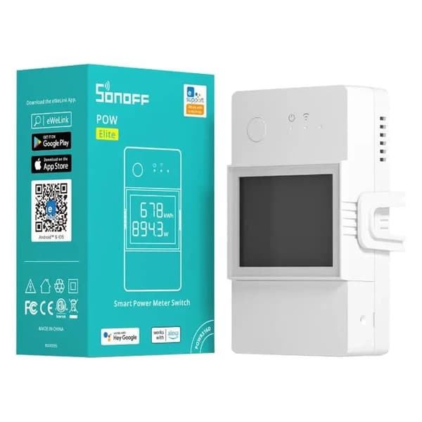WiFi Smart strømmålerkontakt Sonoff POWR316D