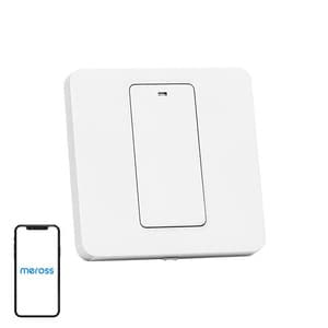 Smart Wi-Fi veggbryter MSS550X EU Meross (HomeKit)