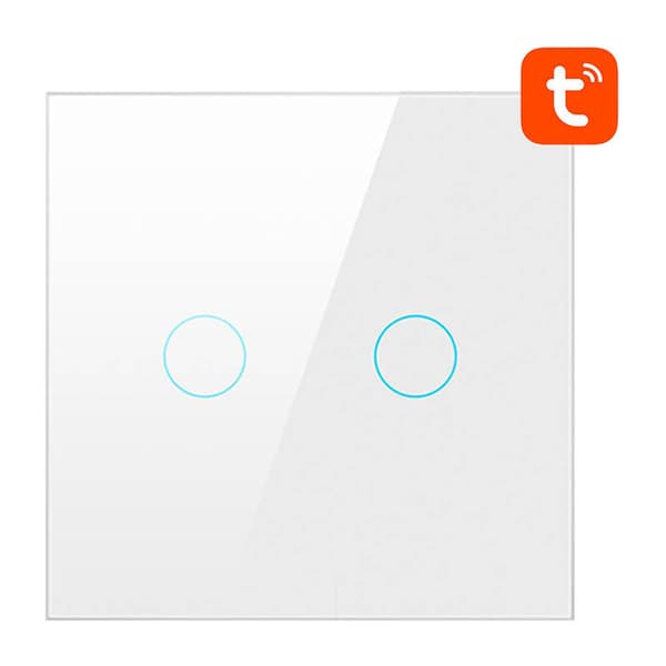 Smart lyskontakt ZigBee Avatto LZTS02-EU-W2 2-vejs Nej Neutral TUYA (hvid)