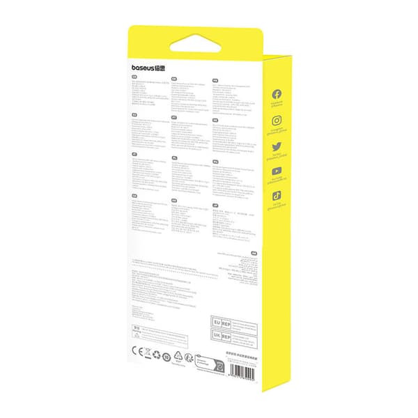 Baseus FastJoy-adapter Wi-Fi med antenne, 150 Mbps (svart)
