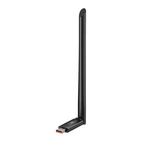 Adapter WiFi med antenne Baseus FastJoy 650Mbps (czarny)