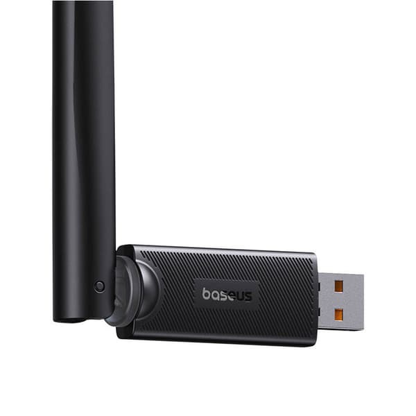 Adapter WiFi med antenne Baseus FastJoy 650Mbps (czarny)