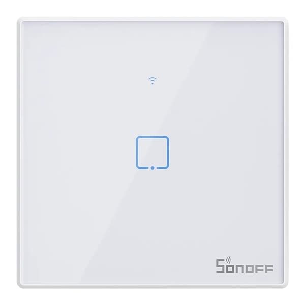 Smart Switch WiFi + RF 433 Sonoff T2 EU TX (1-kanavainen) päivitetty