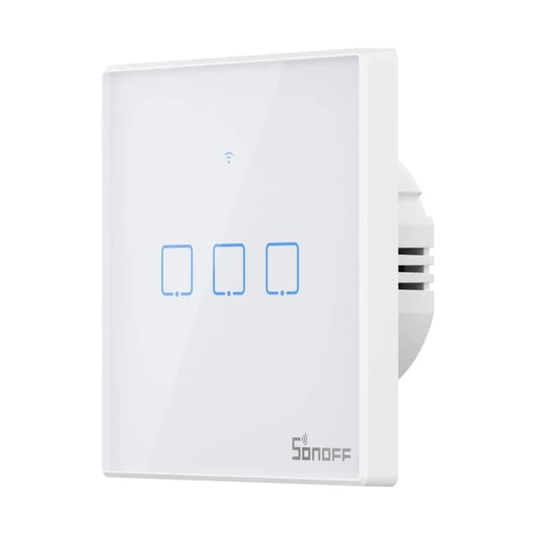 Smart Switch WiFi + RF 433 Sonoff T2 EU TX (2-kanals) opdateret