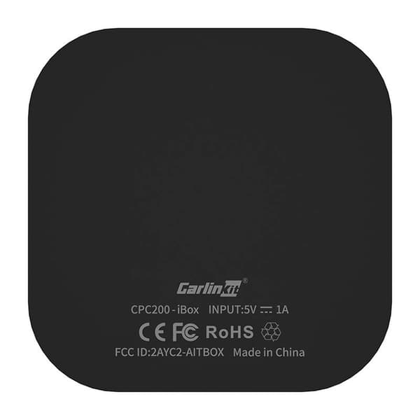 Carlinkit Tbox Basic (2+16G) trådløs adapter Carplay/Android (sort)