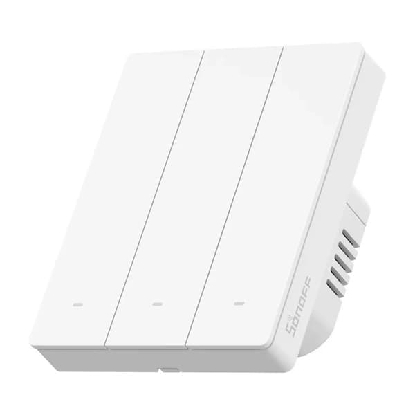 M5-3C-80W WiFi Matter smart väggbrytare (3-kanals, för ram)