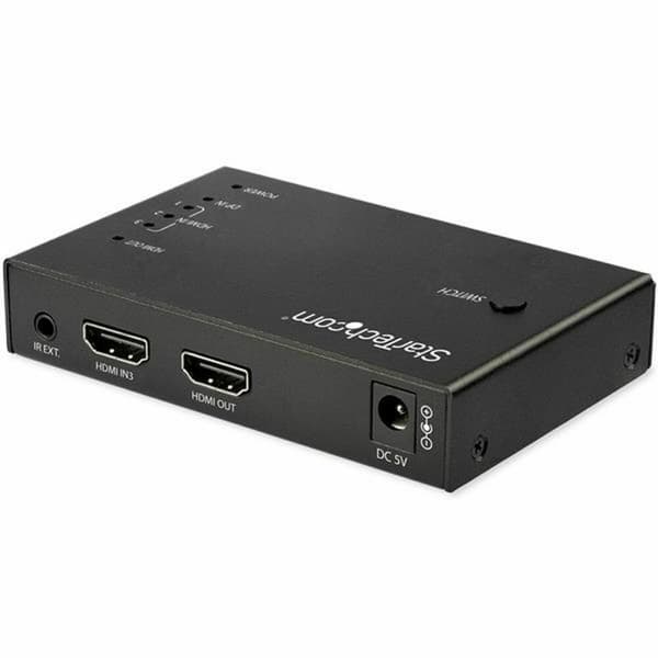 HDMI-Brytare Startech VS421HDDP Svart