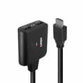 Miniatyrbild 2 av 3: HDMI till 2 x HDMI Adapter LINDY 38356 Svart