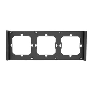 Ramme til kontakt M5 80 triple 3-fold SONOFF M5-3C-80-F (grafit/sort)