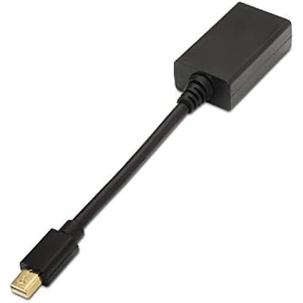 AISENS A125 – 0137 – 15 cm Mini DP till HDMI-omvandlare, svart färg