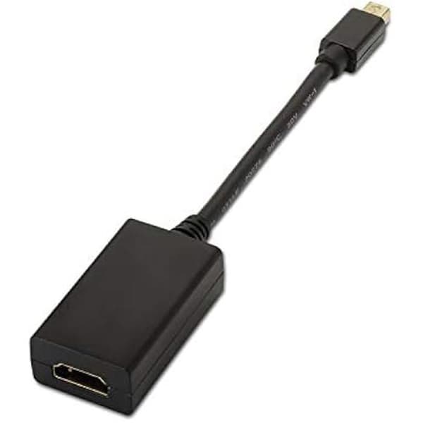 AISENS A125 – 0137 – 15 cm Mini DP till HDMI-omvandlare, svart färg