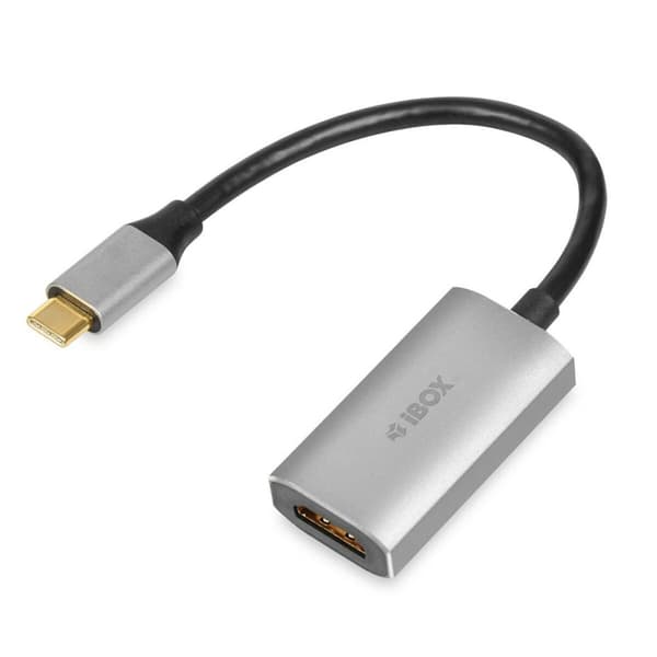 USB-C til HDMI-adapter Ibox IACF4K Sølvfarvet