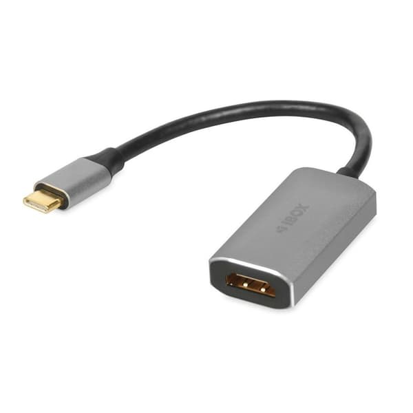 USB-C til HDMI-adapter Ibox IACF4K Sølvfarvet