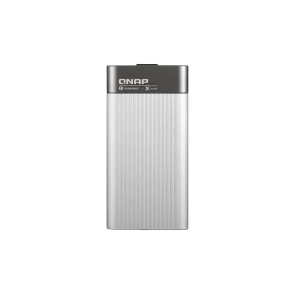 Verkkoadapteri Qnap QNA-T310G1T musta, Hopea