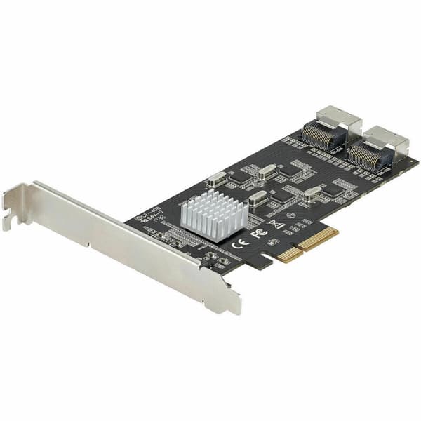 PCI-kortti Startech 8P6G-PCIE-SATA-CARD musta