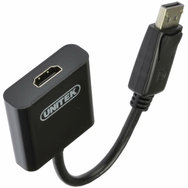 DisplayPort - HDMI Adapteri Unitek Y-5118DA Musta