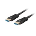 Pikkukuva 1 / 5: HDMI-kaapeli Lanberg CA-HDMI-30FB-0100-BK Musta 10 m