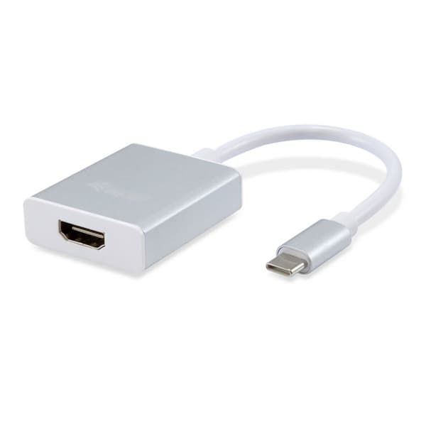 USB-C - HDMI Adapteri Equip 133452 Valkoinen 4K Ultra HD