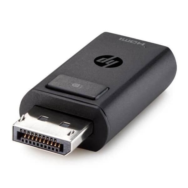 HP A/V-adapter - 1 x HDMI hona ljud/digital video - 1 x DisplayPort hane digitalt ljud/video