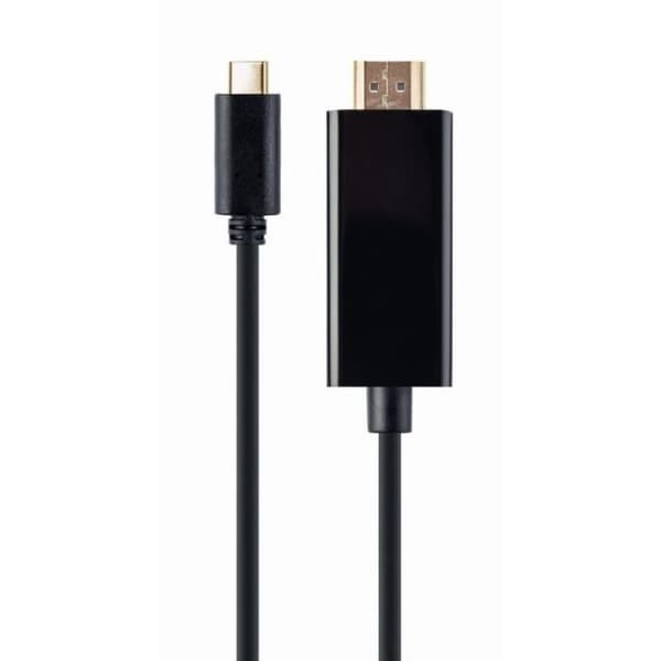 Gembird Videokabel-adapter 2 m USB Typ-C HDMI Schwarz () - A-CM-HDMIM-01