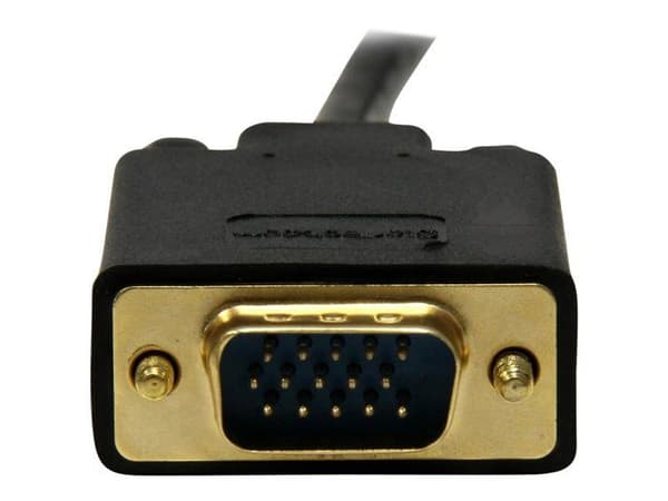 DisplayPort till VGA-adapter - STARTECH.COM - 1,8 m - Upplösning 1920x1200 - Svart