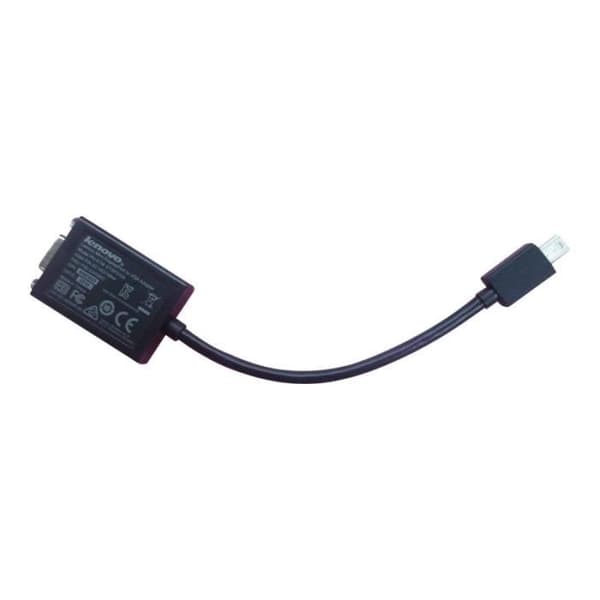 Lenovo External Mini DisplayPort VGA FRU, (CRU) Tier 1-videoadapter för ThinkPad X1 1286, 1291, 1293, 1294