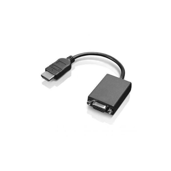 LENOVO 0B47069 HDMI/VGA-videokabel - för videoenhet, projektor - HDMI (Typ A) hanljud/digital video - HD-15 hona VGA