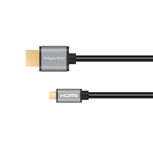 HDMI - mikro HDMI-kabel 1,8m Kruger & Matz Basic