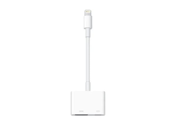 HDMI to Lightning adapter, white