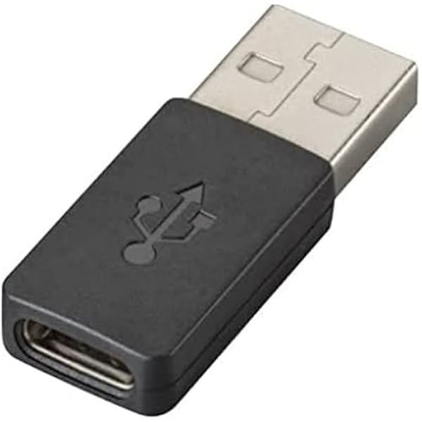USB-kabeladapter - Plantronics - 209506-01 - USB-Typ A till USB-Typ C - Svart - Hållbar