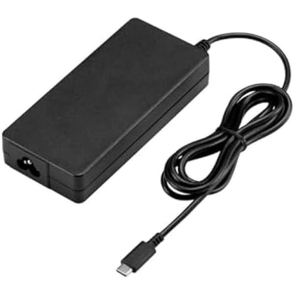 USB PD-strömadapter - FSP - 100 W - Kompatibel med alla USB C-enheter - Svart - Snabb strömförsörjning Svart