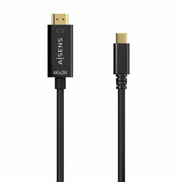 HDMI-kaapeli Aisens A109-0623 Musta 80 cm