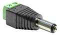 Miniatyrbild 1 av 2: Adapter DC 5.5 x 2.5 mm male > Terminal Block 2 pin