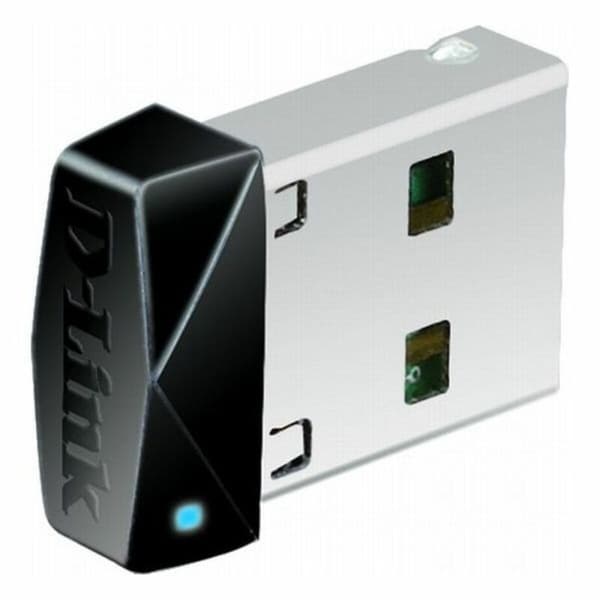 USB WiFi Adapter USB 2.0 D-Link DWA-121 Svart