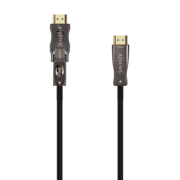 HDMI-kabel Aisens A153-0648 Sort 50 m