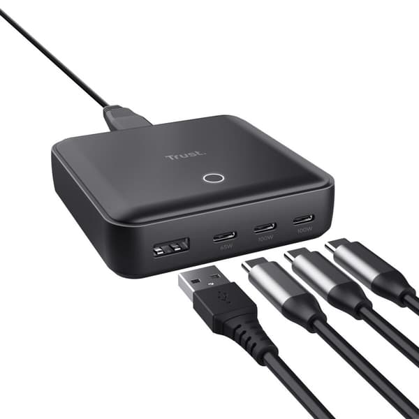 Telakka / latauspohja Trust 25242 USB 2.0 Tyyppi C