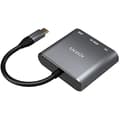 Miniatyrbild 2 av 2: Adapter - AISENS - USB-C till HDMI/USB-C/Tipo A USB 3.0 - 3 in 1 - Grå
