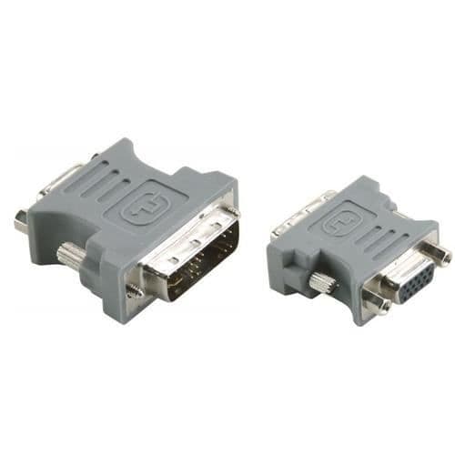 VGA-adapter - BANDRIDGE - BCP146 - DVI-A till HD15 - Hane/hona - Svart