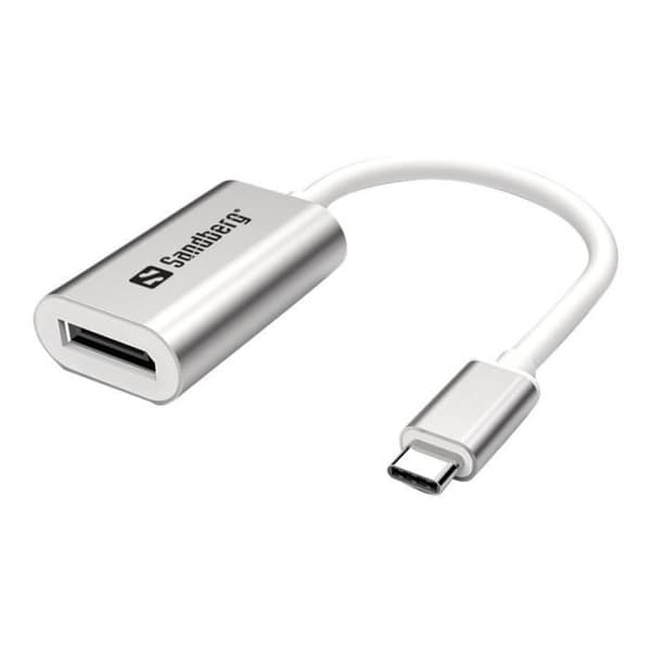 Sandberg USB-C till DisplayPort Link USB-C 3.1 DisplayPort extern videoadapter