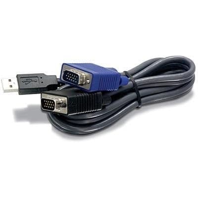 TRENDnet TK-CU10 - Kabel för KVM USB 3m hane/hane