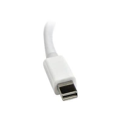 Mini DisplayPort till VGA Adapter / Converter - Mini DP till VGA Video Converter - M/F - 1920 x 1200 - Vit - MDP2VGAW