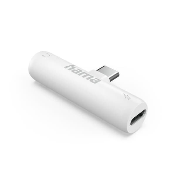 Ljudadapter, USB-C - 3,5 mm kvinnlig jack, USB-C PD med laddningsfunktion