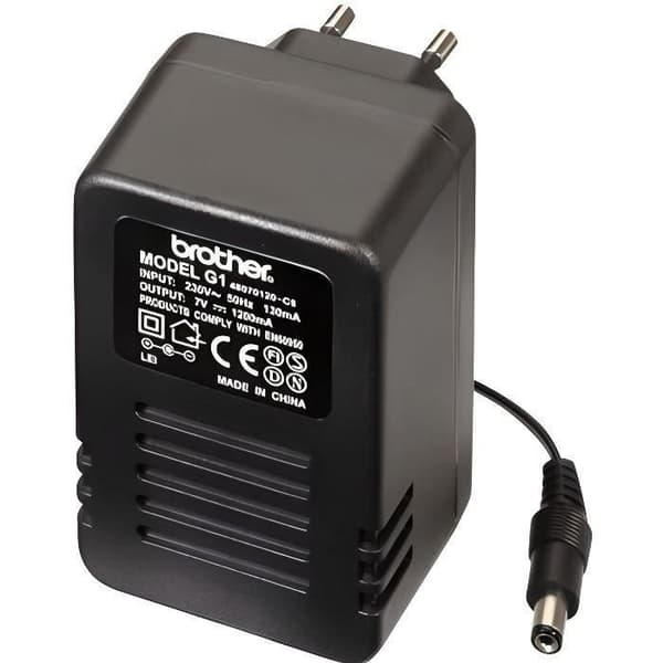 BROTHER AD-24ES AC-adapter - Europeiska unionen Svart