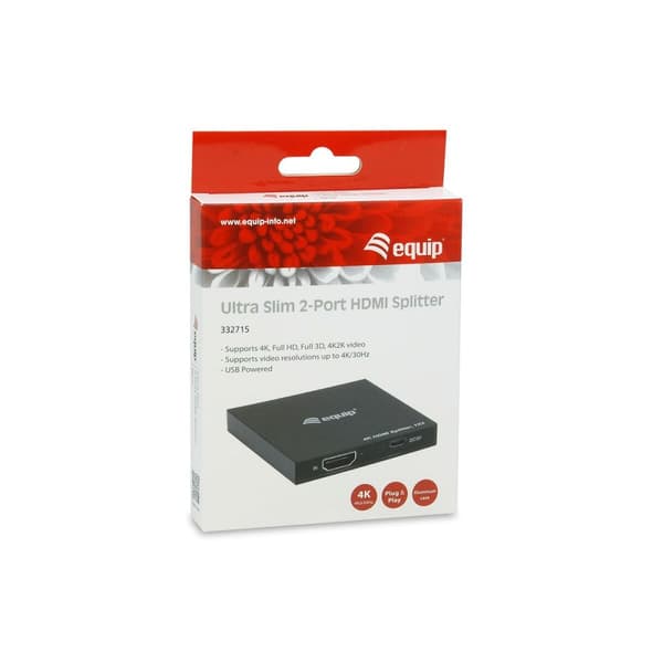HDMI-kontakt Equip 332715 Sort