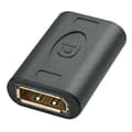 Miniatyrbild 2 av 2: Dubbel hona DisplayPort-adapter - LINDY - Premium - Upplösning 2560x1600 - Kompatibel DP 1.1a till 1.2 - Guld